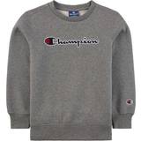 XXL Sweatshirts Børnetøj Champion Logo Sweatshirt - Gray Melange (305766-EM515)
