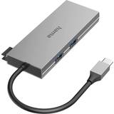 Hama USB C Kabler Hama USB C-HDMI/2USB A/USB-C M-F 0.2m