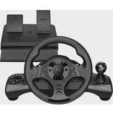 Rat- & Pedalsæt Nitho PS4/PS3/Switch/PC Drive Pro V16 Racing Wheel - Sort