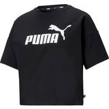 Puma 16 Overdele Puma Essential Logo Crop T-shirt - Black