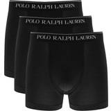 Polo Ralph Lauren Elastan/Lycra/Spandex Undertøj Polo Ralph Lauren Cotton Stretch Boxers 3-pack - Black