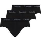 Calvin Klein Herre Underbukser Calvin Klein Cotton Stretch Hip Brief 3-pack - Black WB