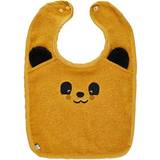 Pippi Bib Terry Mineral Yellow w. Bear