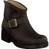 Johnny Bulls Very Low Boot Zip Back W - Brown/Gold