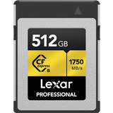 LEXAR 512 GB Hukommelseskort LEXAR Professional CFexpress 512GB