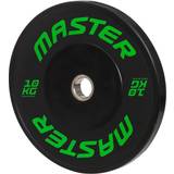 Master Fitness 10 kg Vægtskiver Master Fitness HG Bumpers 50mm 10kg