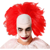 Cirkus & Klovne Korte parykker Kostumer Th3 Party Paryk til Halloween Rød