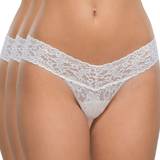 Hanky Panky Tøj Hanky Panky Low Rise Thongs 3-pack - White