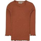 Wheat Rib Lace T-shirt - Bronze (0151e-007-0001)