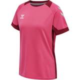 Hummel Pink T-shirts & Toppe Hummel Lead Training T-Shirt Women - Raspberry Sorbet