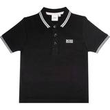 164 Polotrøjer HUGO BOSS Kid's Polo T-shirt with Embroidered Logo - Black