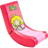 X-Rocker Gamer stole X-Rocker Super Mario AllStar Collection: Princess Peach - Spotlight Edition Gaming Chair - Red/Pink