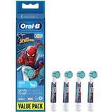 Oral-B Bløde Tandbørstehoveder Oral-B Kids Spiderman Brush Heads 4-pack