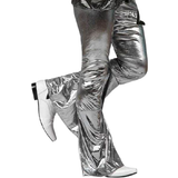 Th3 Party Disco Gloss Silvery Pants for Adults
