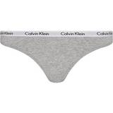10 - Dame Badetøj Calvin Klein Carousel Bikini Brief - Grey Heather