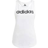 Adidas Dame T-shirts & Toppe adidas Essentials Loose Logo Tank Top - White/Black