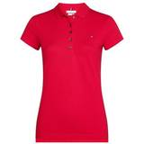 Tommy Hilfiger Dame Polotrøjer Tommy Hilfiger Women Core Heritage Polo Shirt - Apple Red
