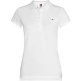Tommy Hilfiger Dame Polotrøjer Tommy Hilfiger Women Core Heritage Polo Shirt - Classic White