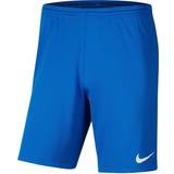 Blå - Polyester Shorts Nike Park III Shorts Men - Royal Blue/White