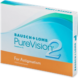 Balafilcon A Kontaktlinser Bausch & Lomb PureVision2 for Astigmatism 3-pack