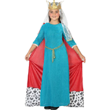 Th3 Party Middelalder Dronning Kostume til Børn