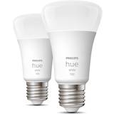 Varme hvide LED-pærer Philips Hue W A60 EU LED Lamps 9.5W E27