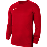 Rød - Slim Overdele Nike Park VII Long Sleeve Jersey Men - University Red/White