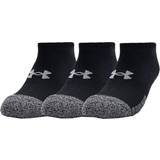 Tøj Under Armour Adult HeatGear No Show Socks 3-pack Men - Black/Steel
