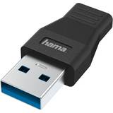 Hama USB C Kabler Hama 00200354 USB A-USB C M-F Adapter