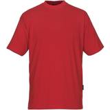 Dame - Rød Overdele Mascot Crossover Java T-shirt Unisex - Red
