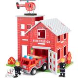 Plastlegetøj Legesæt New Classic Toys Fire Brigade House
