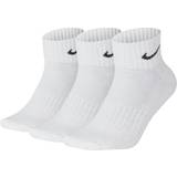 Nike strømper 3 pack Nike Cushion Training Ankle Socks 3-pack Unisex - White/Black