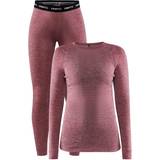 Pink - Polyamid Svedundertøj Craft Sportswear Core Wool Merino Set Women - Pink