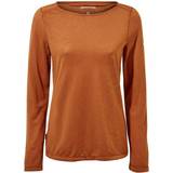 Craghoppers Dame T-shirts & Toppe Craghoppers NosiLife Erin Long Sleeved Top - Toasted Pecan