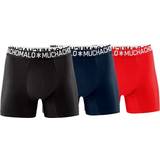 Muchachomalo Underbukser Muchachomalo Cotton Stretch Basic Boxer 3-pack - Black/Red