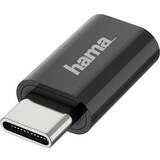 Kabeladaptere - Rund - USB B micro Kabler Hama USB C-USB B Micro M-F Adapter