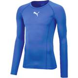 Puma Sports-BH'er - Træningstøj Undertøj Puma Liga Long Sleeve Baselayer Men - Blue
