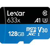 Lexar Media Compact Flash Pro Hukommelseskort & USB Stik Lexar Media High Performance microSDXC Class 10 UHS-I U1 633x 128GB