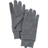 7 - Dame Handsker Hestra Merino Touch Point 5-finger Gloves - Grey