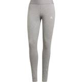 22 - Dame Tights adidas Women's Loungewear Essentials 3-Stripes Leggings - Medium Grey Heather/White