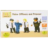 Tidlo Trælegetøj Legesæt Tidlo Police Officers & Prisoner