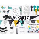 Latex Festdekorationer PartyDeco Decor Dinosaurs Party Decorations Set