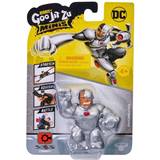 Plastlegetøj - Superhelt Gummifigurer Heroes of Goo Jit Zu DC Cyborg