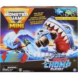 Monster Legesæt Spin Master Monster Jam Mini Megalodon Race & Chomp Playset