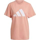 4 - Pink Overdele adidas Sportswear Future Icons Logo Graphic T-shirt Women - Ambient Blush