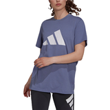 22 - Lilla Overdele adidas Sportswear Future Icons Logo Graphic T-shirt Women - Orbit Violet