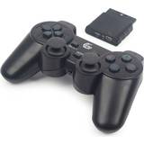 Gembird PlayStation 2 Spil controllere Gembird JPD-WDV-01 Wireless Dual Vibration Gamepad - Black