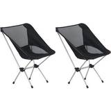 VidaXL Campingstole vidaXL Folding Camping Chairs with Carry Bag