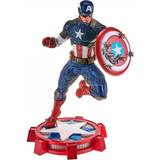 Diamond Select Toys Legetøj Diamond Select Toys Marvel Captain America Diorama Statue 23cm