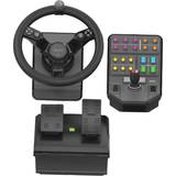 PC - Trådløs Rat & Racercontroller Logitech G Saitek Farm Sim Controller - Black